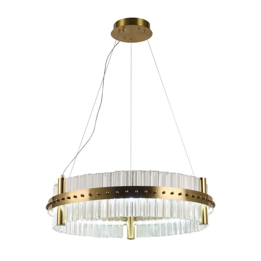 LED Ρυθμιζόμενο Κρυστάλλινο Φωτιστικό Οροφής με Καλώδιο LED/40W/230V 3000-6500K + τηλεχειριστήριο