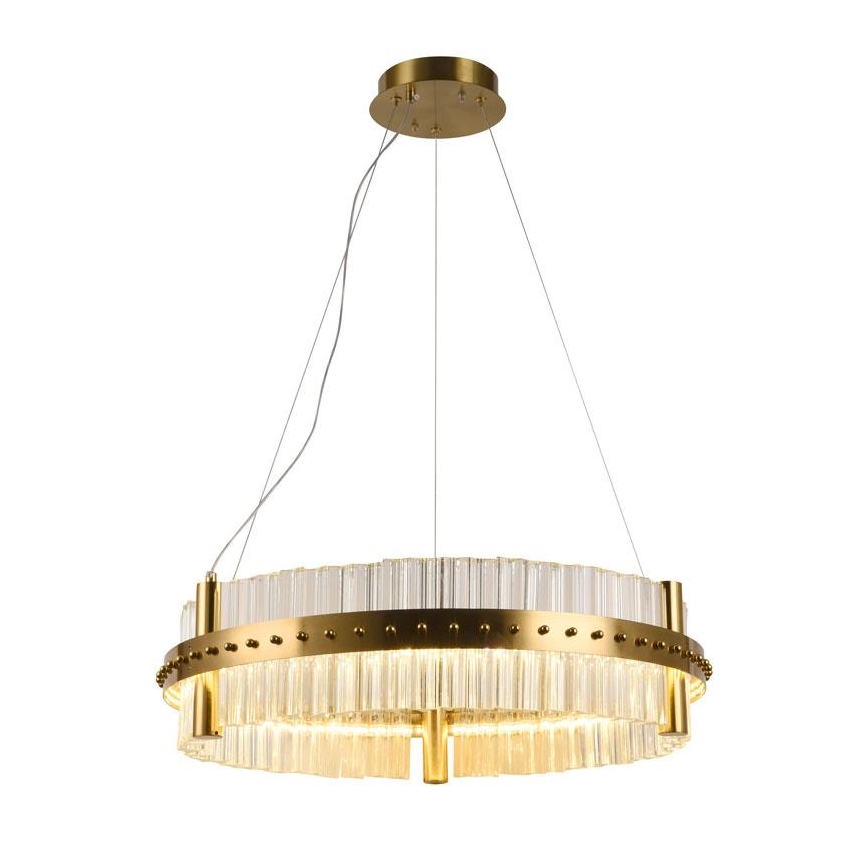 LED Ρυθμιζόμενο Κρυστάλλινο Φωτιστικό Οροφής με Καλώδιο LED/40W/230V 3000-6500K + τηλεχειριστήριο