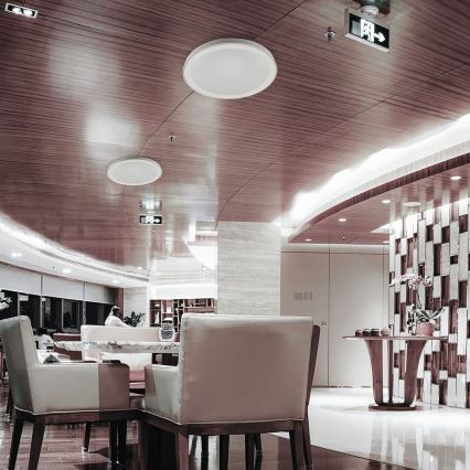 LED Ρυθμιζόμενο φωτιστικό οροφής LED/40W/230V 3000K/4000K/6500K διάμ. 41 εκ. + τηλεχειριστήριο