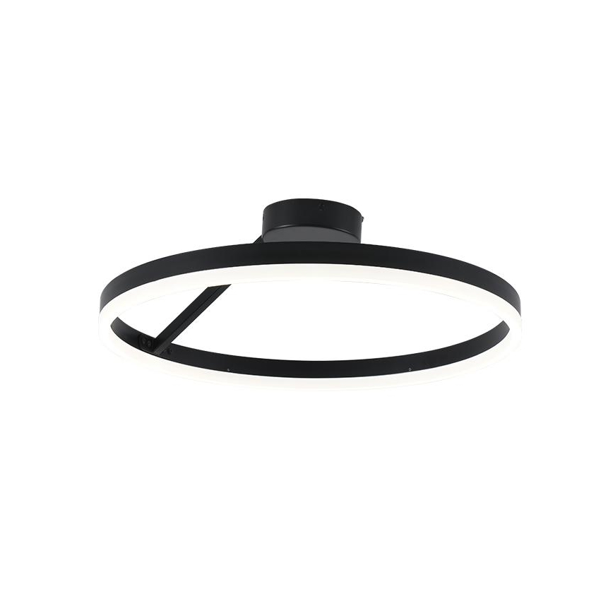 LED Ρυθμιζόμενο φωτιστικό οροφής LED/40W/230V 3000-6500K μαύρο + τηλεχειριστήριο