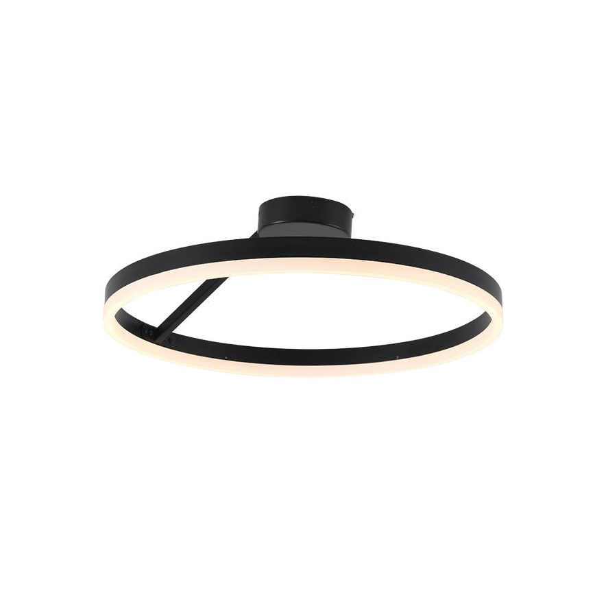 LED Ρυθμιζόμενο φωτιστικό οροφής LED/40W/230V 3000-6500K μαύρο + τηλεχειριστήριο
