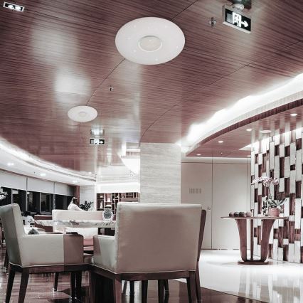 LED Ρυθμιζόμενο φωτιστικό οροφής LED/40W/230V 3000/4000/6500K διάμ. 39 εκ. + τηλεχειριστήριο