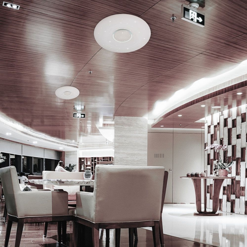 LED Ρυθμιζόμενο φωτιστικό οροφής LED/40W/230V 3000/4000/6500K διάμ. 39 εκ. + τηλεχειριστήριο