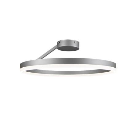LED Ρυθμιζόμενο φωτιστικό οροφής LED/40W/230V 3000-6500K ματ χρώμιο + τηλεχειριστήριο