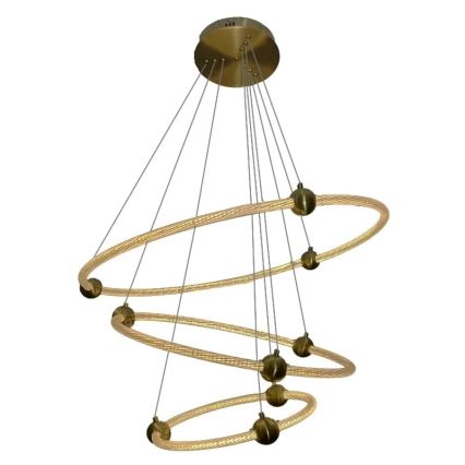 Ρυθμιζόμενο LED φωτιστικό οροφής με καλώδιο LED/45W/230V 3000-6500K διάμ. 80 εκ. + τηλεχειριστήριο