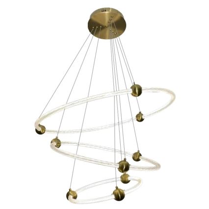 Ρυθμιζόμενο LED φωτιστικό οροφής με καλώδιο LED/45W/230V 3000-6500K διάμ. 80 εκ. + τηλεχειριστήριο