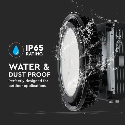 LED Ρυθμιζόμενο Βιομηχανικό Φωτιστικό High Bay LED/500W/230V 4000K IP65 μαύρο
