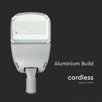 LED Ρυθμιζόμενος Ηλιακός Φωτισμός Δρόμου SAMSUNG CHIP LED/50W/6,4V 6000K IP65 30000 mAh + τηλεχειριστήριο