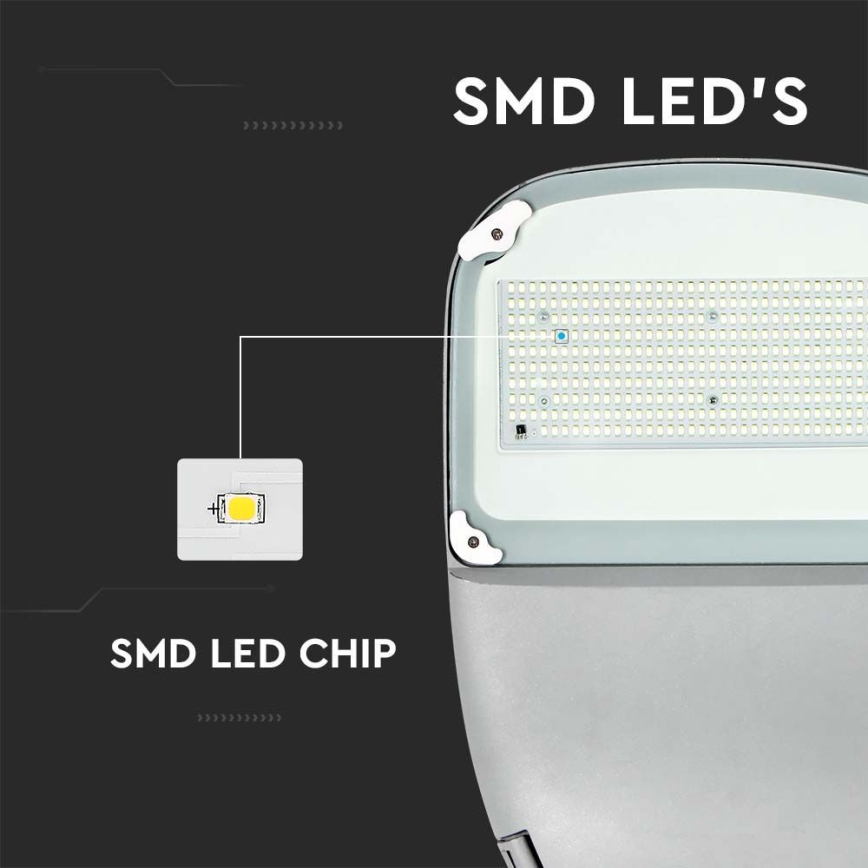 LED Ρυθμιζόμενος Ηλιακός Φωτισμός Δρόμου SAMSUNG CHIP LED/50W/6,4V 6000K IP65 30000 mAh + τηλεχειριστήριο