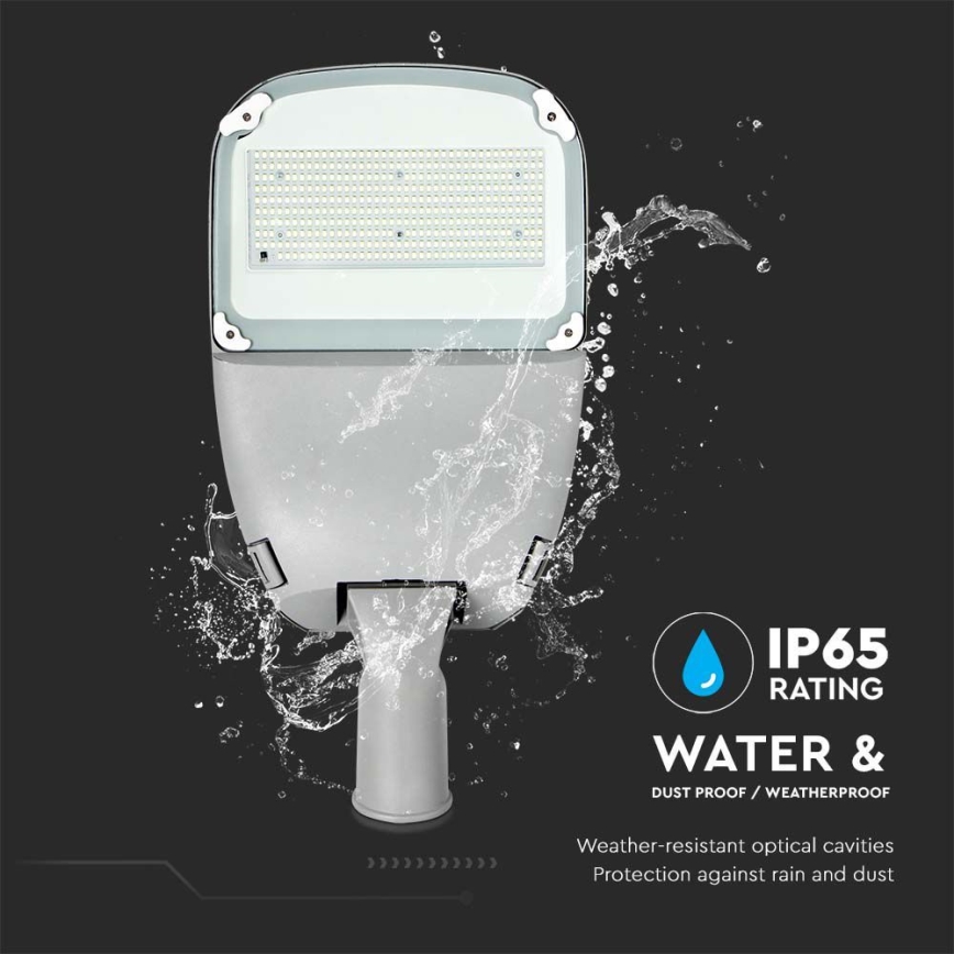 LED Ρυθμιζόμενος Ηλιακός Φωτισμός Δρόμου SAMSUNG CHIP LED/50W/6,4V 6000K IP65 30000 mAh + τηλεχειριστήριο