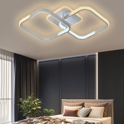 LED Ρυθμιζόμενο φωτιστικό οροφής LED/55W/230V 3000-6500K + τηλεχειριστήριο