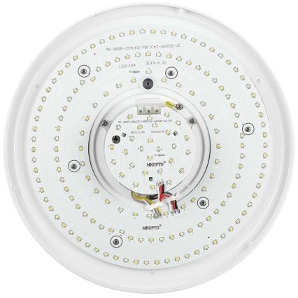 LED Ρυθμιζόμενο φωτιστικό οροφής LED/60W/230V 3000K/4000K/6500K διάμ. 50 εκ. + τηλεχειριστήριο