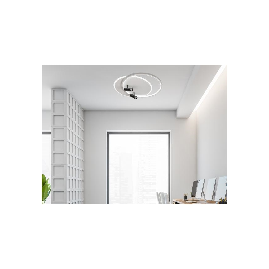 LED Ρυθμιζόμενο φωτιστικό οροφής LED/65W/230V 3000-6500K λευκό + τηλεχειριστήριο