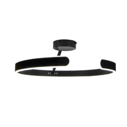 LED Ρυθμιζόμενο φωτιστικό οροφής LED/72W/230V 3000-6500K μαύρο + τηλεχειριστήριο