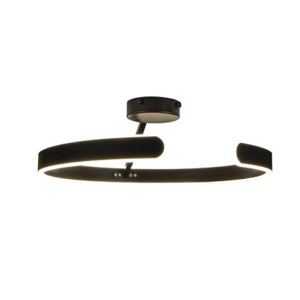 LED Ρυθμιζόμενο φωτιστικό οροφής LED/72W/230V 3000-6500K μαύρο + τηλεχειριστήριο