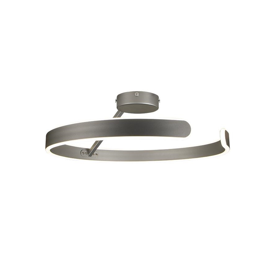 LED Ρυθμιζόμενο φωτιστικό οροφής LED/72W/230V 3000-6500K ματ χρώμιο + τηλεχειριστήριο