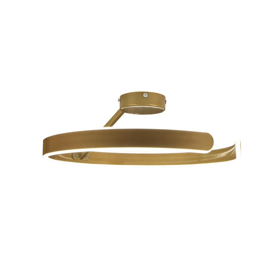 LED Ρυθμιζόμενο φωτιστικό οροφής LED/72W/230V 3000-6500K χρυσό + τηλεχειριστήριο