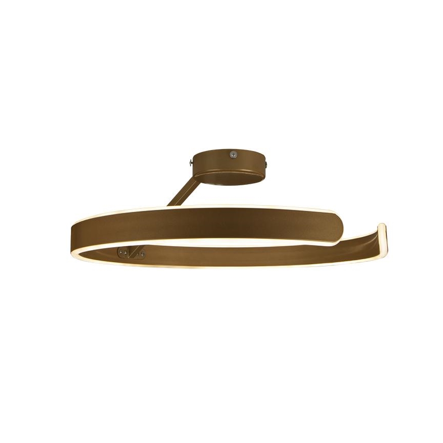 LED Ρυθμιζόμενο φωτιστικό οροφής LED/72W/230V 3000-6500K χρυσό + τηλεχειριστήριο