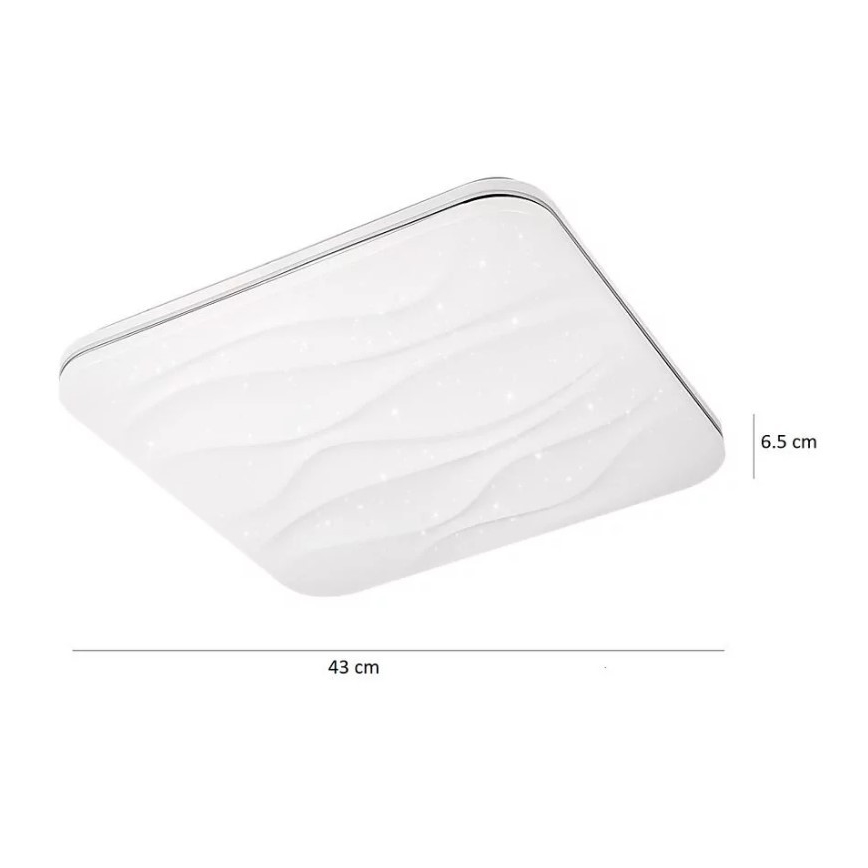 LED Ρυθμιζόμενο φωτιστικό οροφής DESERT LED/72W/230V + τηλεχειριστήριο