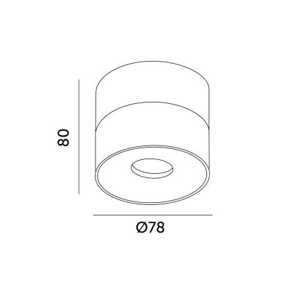 LED Ρυθμιζόμενο Σποτ Φωτιστικό LAHTI MINI LED/9W/230V 3000K CRI 90 λευκό