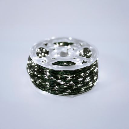 LED Εξωτερική γιρλάντα 1500xLED/230V 8 λειτουργίες 153 m IP44 ψυχρό λευκό + τηλεχειριστήριο