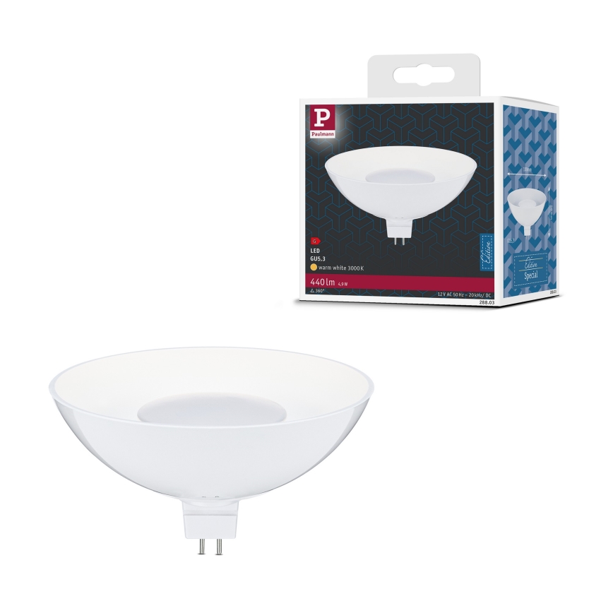 LED ανακλαστική λάμπα GU5,3/4,9W/12V 3000K - Paulmann 28803