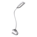 LED+CCT Ρυθμιζόμενο επιτραπέζιο φωτιστικό με κλιπ CLIP LED/7,5W/230V 3000/4200/5000K λευκό