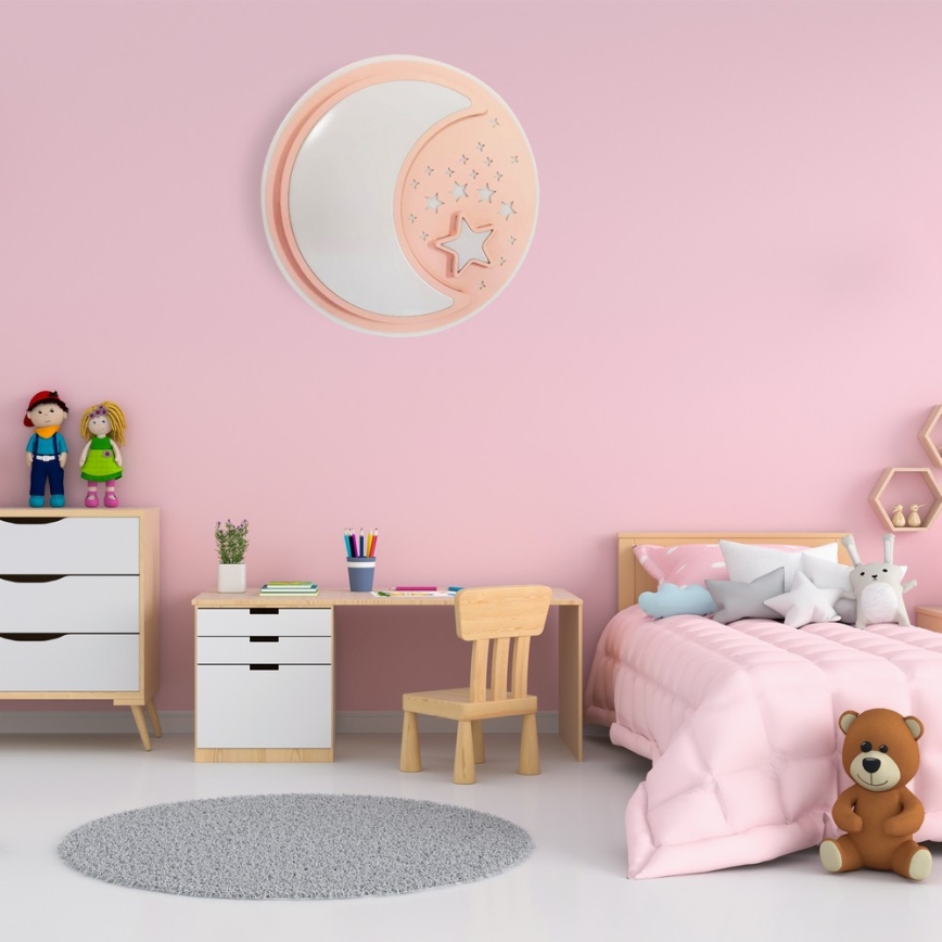 LED Children's dimming ceiling φωστικό NOTTE LED/40W/230V + τηλεχειριστήριο