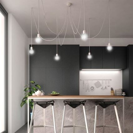 LED Λάμπα ΛΕΥΚΟ ΝΗΜΑ A60 E27/9W/230V 4000K