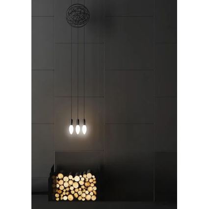 LED Λάμπα ΛΕΥΚΟ ΝΗΜΑ C35 E14/4,5W/230V 4000K