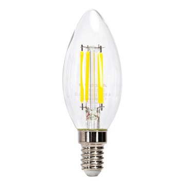 LED λάμπα FILAMENT C35 E14/8W/230V 6500K - Aigostar