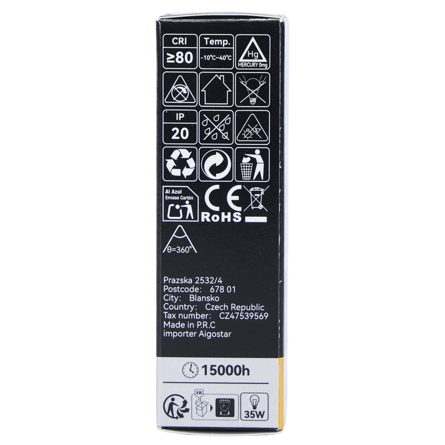 LED λάμπα FILAMENT T25 E14/4W/230V 3000K - BRILAGI