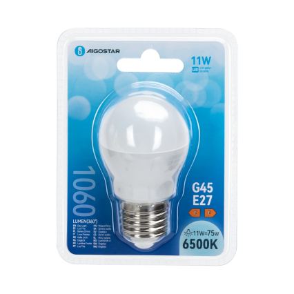 LED λάμπα G45 E27/11W/230V 6500K - Aigostar
