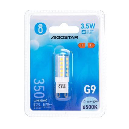 LED λάμπα G9/3,5W/230V 6500K - Aigostar