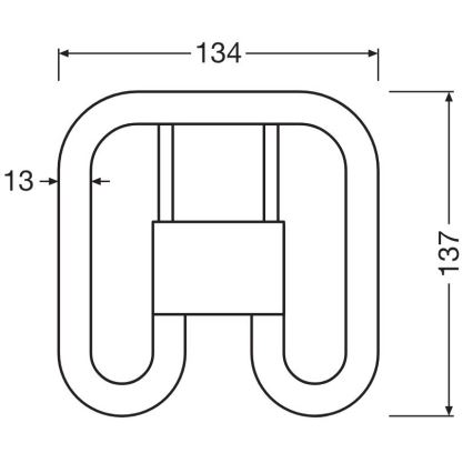 Λαμπτήρας LED σωληνωτός GR8/7W/230V 3500K - Osram