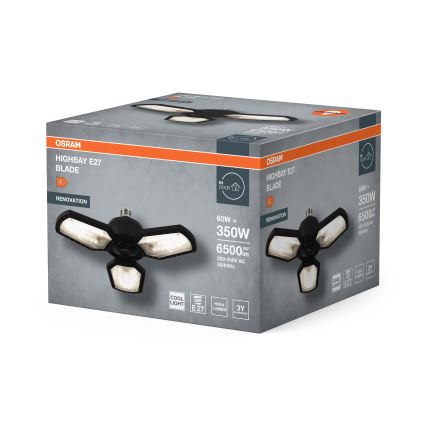 LED λάμπα HIGHBAY E27/60W/230V 4000K - Osram