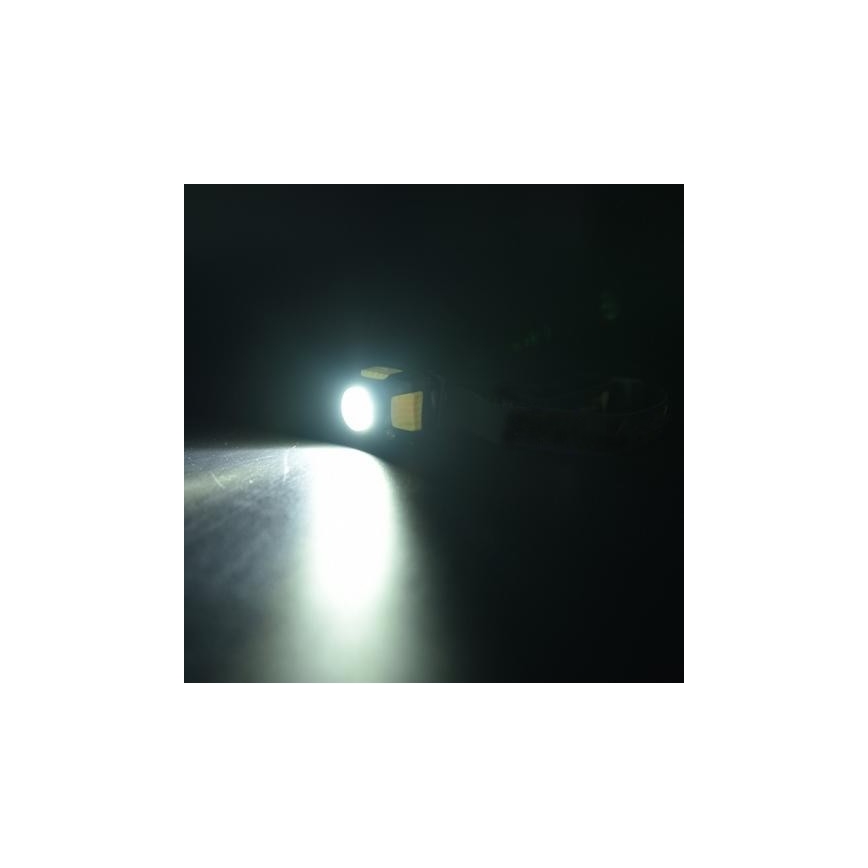 LED Λάμπα κεφαλής 2xLED/5W/3xAAA + LED/3W
