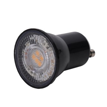 LED Λάμπα MR11 GU10/4W/230V 3000K 60° μαύρη - BRILAGI