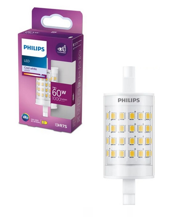 LED λάμπα Philips R7s/7W/230V 4000K 78 mm