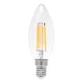 LED Λάμπα RETRO C37 E14/2W/230V 3000K 320lm