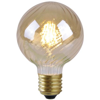 LED Λάμπα VINTAGE AMBER G95 E27/4W/230V 2700K
