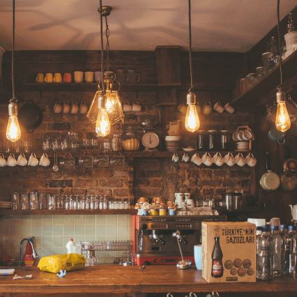 LED Λάμπα VINTAGE ST64 E27/16W/230V 2200K - Aigostar