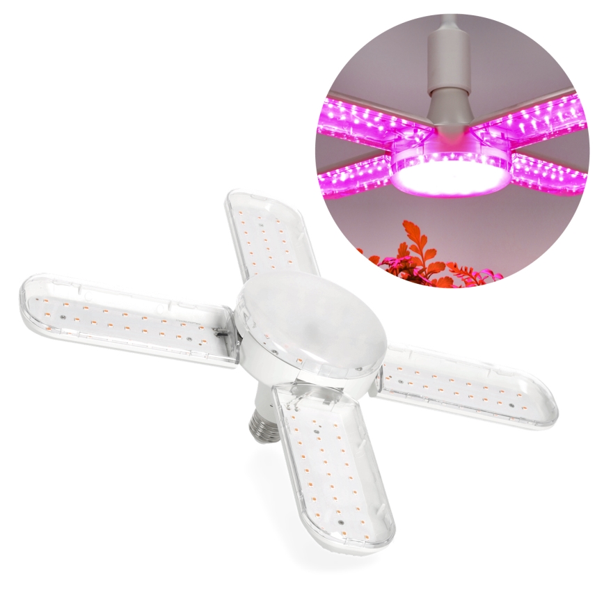 LED Λάμπα για την ανάπτυξη φυτών PLANTY E27/24W/230V 1200K