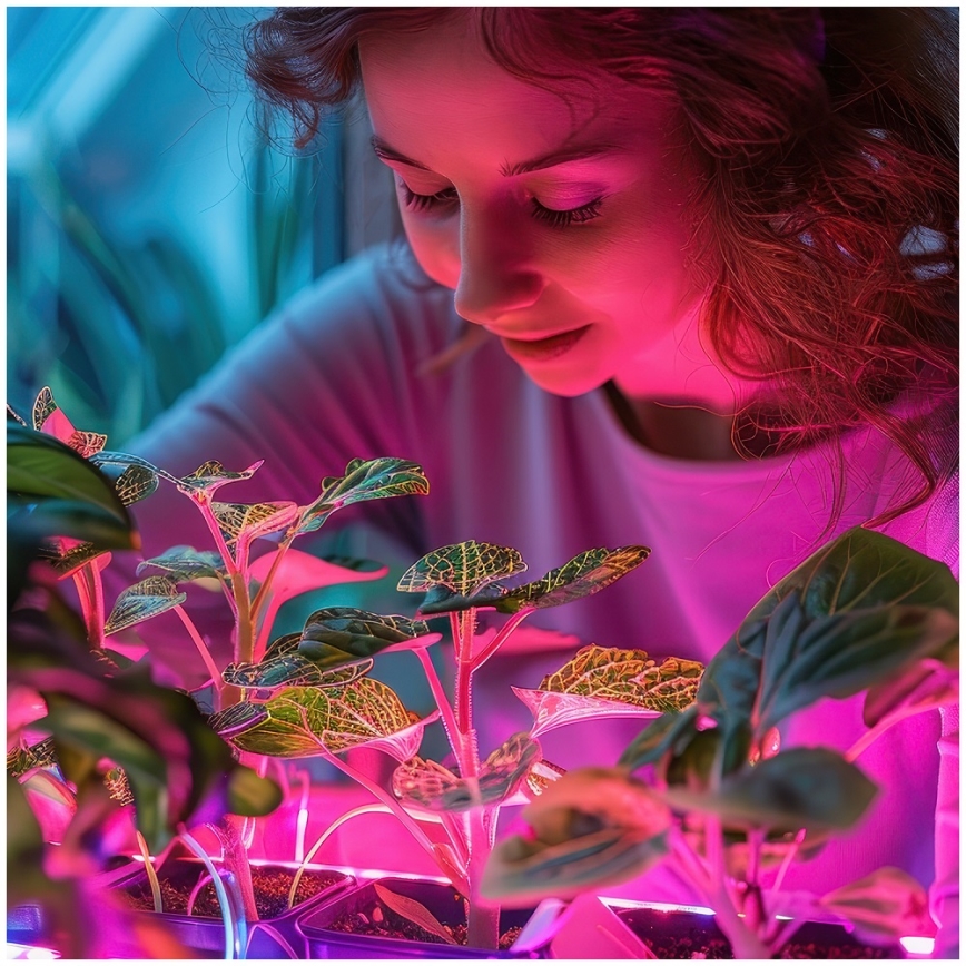 LED Λάμπα για την ανάπτυξη φυτών PLANTY E27/40W/230V 1200K