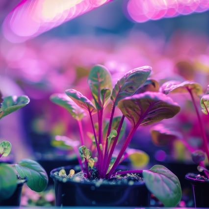 LED Λάμπα για την ανάπτυξη φυτών PLANTY E27/9W/230V 1200K λευκό