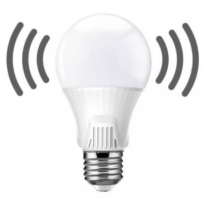 LED λάμπα με αισθητήρα κίνησης E27/9W/230V 6500K