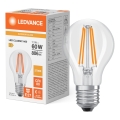LED λάμπα με αισθητήρα σούρουπου CLASSIC FILAMENT A60 E27/7,3W/230V 2700K - Osram