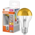 LED λάμπα με καθρεφτισμένη κορυφή SUPERSTAR E27/7W/230V 2700K χρυσή - Osram