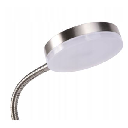 LED λάμπα με κλιπ LED/3,2W/230V ματ χρώμιο