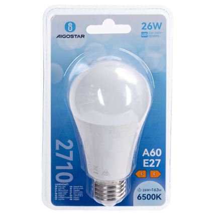 LED λαμπτήρας A60 E27/26W/230V 6500K - Aigostar